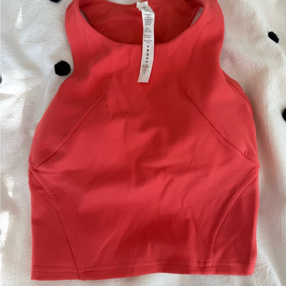 Lululemon Athletica Red Tank Top